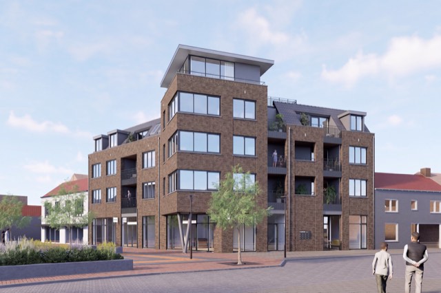 La Licorne, Oostburg - hoek Raadhuisplein en Nieuwstraat